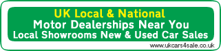UK Local and National Motor Dealerships + new and used car sales